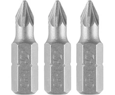 Bity PZ1 x 25 mm antgaliai, 3 vnt.