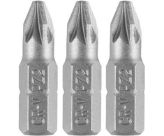 Bity PZ2 x 25 mm antgaliai, 3 vnt.