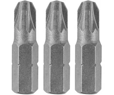 Bity PZ3 x 25 mm antgaliai, 3 vnt.