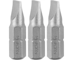 Bity SL6 x 1 x 25 mm antgaliai, 3 vnt.