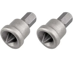 Bity Antgaliai su atrama PZ1 x 25 mm, 2 vnt.