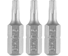 Bity Torx antgaliai T15 x 25 mm, 3 vnt.