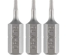 Bity Torx antgaliai T6 x 25 mm, 3 vnt.