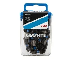 Smūginis antgalis GRAPHITE PZ2 25 mm, 20 vnt.