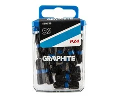 Smūginiai antgaliai GRAPHITE PZ4 25 mm (20 vnt.)