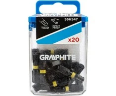 Graphite Smūginiai antgaliai TX30 x 25 mm, 20 vnt.