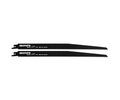 Graphite Brzeszczot do piły szablastej, HCS, 300 x 19 x 1.25 mm, 6 TPI, kpl. 2 vnt.
