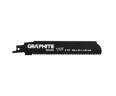 Graphite Bajonet Blades (Burių pjūklų geležtės, HM, 152 x 24 x 1,25 mm, 8TPI)