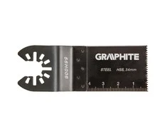 Graphite Peilis HSS metalui 34mm