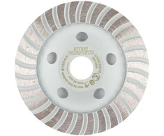 Tarcza Deimantinis šlifavimo diskas, turbo, 125 x 22,2 mm, sausas