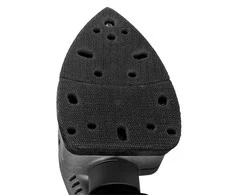 Graphite Šlifuoklis Delta orbitinis šlifuoklis 180 W, 140 x 140 x 80 mm pagrindas