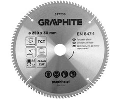 Graphite Diskinio pjovimo diskas, Widia, 250 x 30 mm, 100 dantų, aliuminio