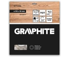 Graphite Diskinio pjūklo diskas, Widia, 315 x 30 mm, 40 dantų