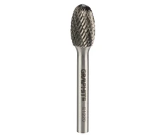 Metalo freza GRAPHITE 55H366 - ovali, 12x20 mm, kotas 6x45 mm