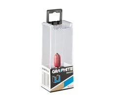 Frezavimo antgalis GRAPHITE 56H213: U formos griovelis, ilgas, HM, 12,7 x 19,6 mm, kotas 8 mm