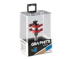 Rakto Skylutės Frezavimo Antgalis GRAPHITE 56H221 (41 x 6,35 mm, kotas 8 mm)