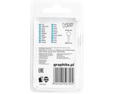 Frez HSS rutulinis pjaustytuvas 3,14 mm, kotas 3,2 mm, 2 vnt.