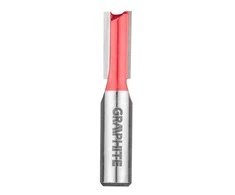 Frezavimo antgalis GRAPHITE 56H204: Tiesus, HM, 12x25 mm, kotas 12 mm