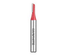 Frezavimo antgalis GRAPHITE 56H200: tiesus, HM, 3,96 x 11 mm, kotas 6 mm