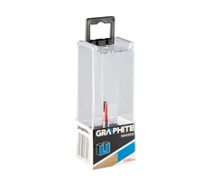 Frezavimo antgalis GRAPHITE 56H200: tiesus, HM, 3,96 x 11 mm, kotas 6 mm