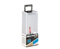 Frezavimo antgalis GRAPHITE 56H201: Tiesus, HM, 3,96 x 11 mm, kotas 8 mm