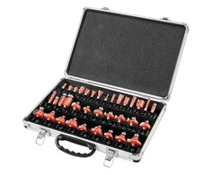 Frezų rinkinys GRAPHITE 56H240 (35 vnt., 8 mm kotas)