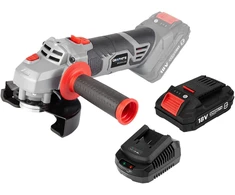 Graphite Kampinis šlifuoklis akumuliatorinė Energy+ 18V, 125mm + akumulator 2Ah + kroviklis