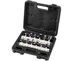 Frezy Karbamido medienos pjovimo antgaliai, 8 mm kotas, 12 vnt. rinkinys.