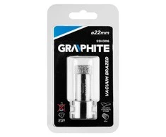 Grąžtas Deimantinė gręžimo karūnėlė GRAPHITE 55H306 22 mm x M14