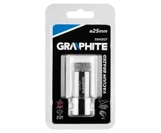 Grąžtas Graphite 25 mm x M14 deimantinis skylių pjūklas