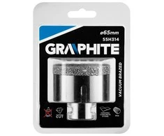 Grąžtas Graphite Grafitas DEIMANTINĖ SKULĖ 65 MM X M14 55H314 GRAFITAS