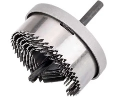 Otwornice Skylėms gręžti medienai 26–63 mm, aukštis 25 mm, 7 vnt. rinkinys