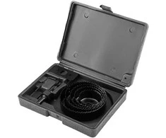 Otwornice Medienos skylių pjūklai su adapteriu 51–102 mm, 8 vnt. rinkinys