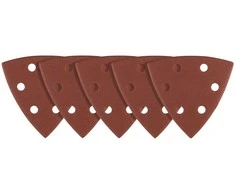 Papiery Delta Velcro švitrinis popierius 93 x 93 mm, P40, 5 vnt., su 6 skylėmis