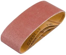 Pasy Begalinės juostos 75 x 457 mm, P80, 3 vnt.