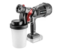 Purškimo pistoletas GRAPHITE Energy+ 18V, Li-Ion, be akumuliatoriaus