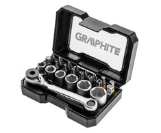 Graphite Galvučių kompl. 24 dalių, su kutais