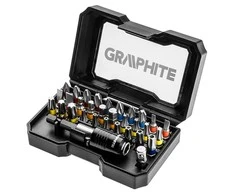 Graphite Grafito atsuktuvų antgalių rinkinys 32 vnt 56H608