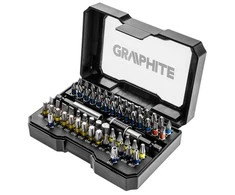 Graphite Atsuktuvo antgalių rinkinys, 60 vnt.