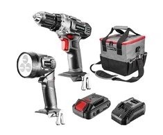 Akumuliatorinių įrankių komplektas 18V GRAPHITE 58G016