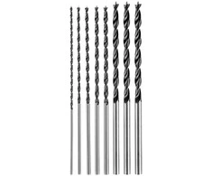 Grąžtas Zestaw Rinkinys Medienos grąžtų rinkinys, prailgintas: 4, 5, 6, 7, 8, 10, 12 x 300 mm, 7 vnt.
