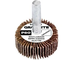 Ściernica Plokštelinis šlifavimo diskas su kotu 30 x 15 x 6 mm, P80