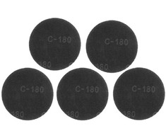 Siatka Šlifavimo tinklelis su lipdukais 180 mm, K180, 5 vnt. šlifuokliui 59G263