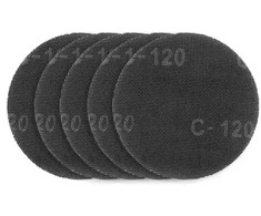 Siatka Šlifavimo tinklelis su lipdukais 180 mm, K120, 5 vnt. šlifuokliui 59G263