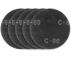 Siatka Šlifavimo tinklelis su lipdukais 180 mm, K80, 5 vnt. šlifuokliui 59G263