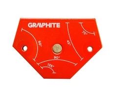 Suvirinimo kampas GRAPHITE 56H904 (45°/60°/75°/90°/135°)