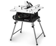 Graphite pjūklas 1600 W stalo pjūklas, 254 x 30 mm, sulankstomas stalas