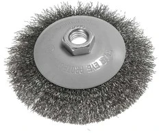 Szczotka Vielinis diskinis šepetys GRAPHITE, 115 mm, susukta viela, M14