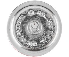 Szczotka 50 mm nailono puodelio formos šepetys su 6 mm kotu