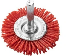 Szczotka 50 mm nailono diskinis šepetys su 6 mm kotu